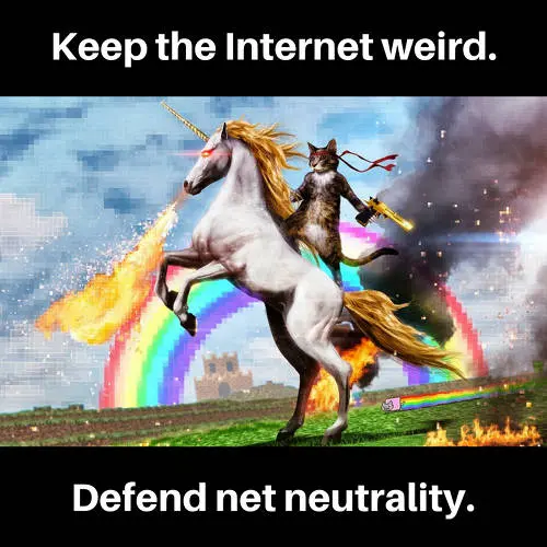 fight for the net neutrality meme